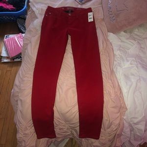 BRAND NEW Red Skinny Jeans